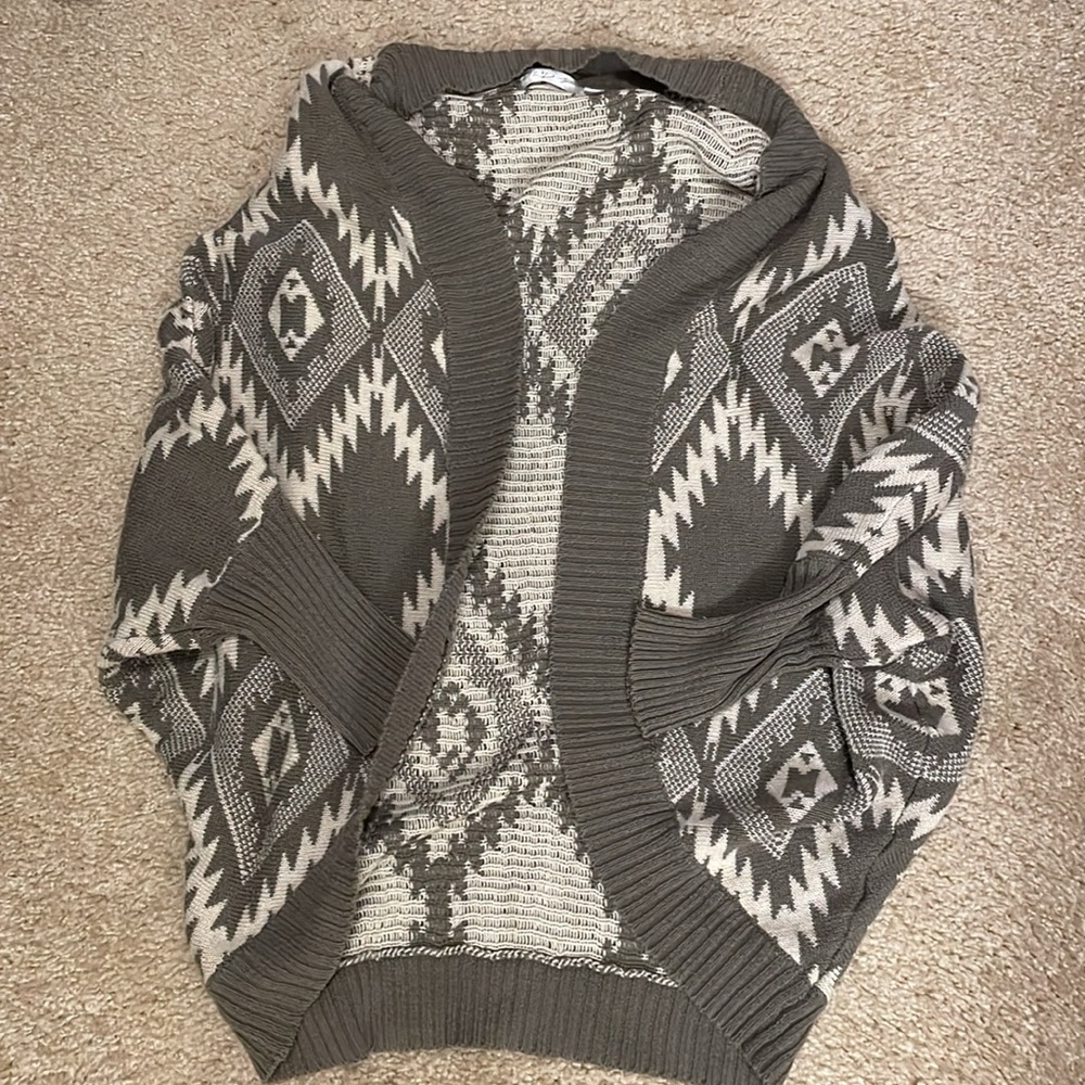 Aztec cocoon sweater - Picture 1 of 6